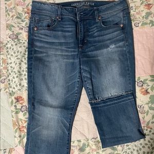 American Eagle Kick Crop Jean 16